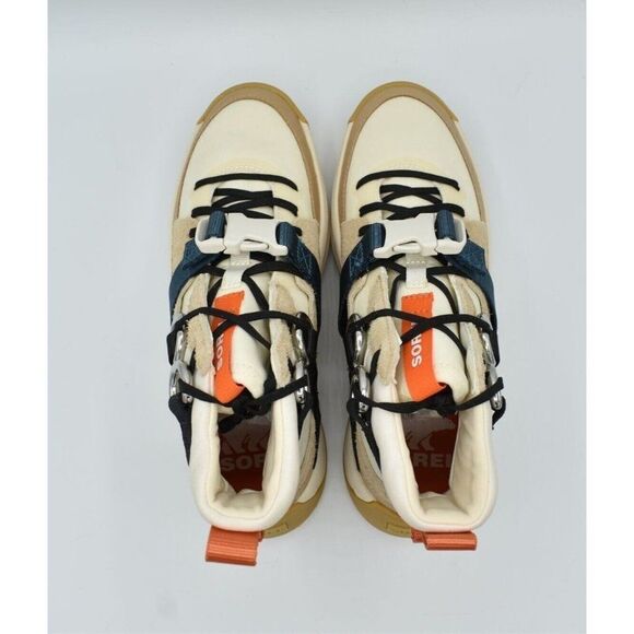 Sorel Womens Size 7 ONA 503 EQ Ceramic Chalk Mid Sneakers Boots Shoes - Picture 7 of 12